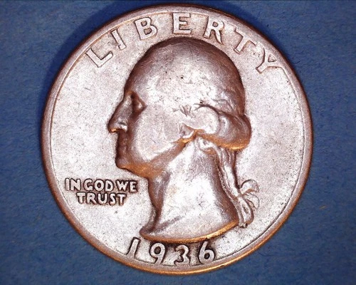1936  Washington Quarter   FINE  **1225-5