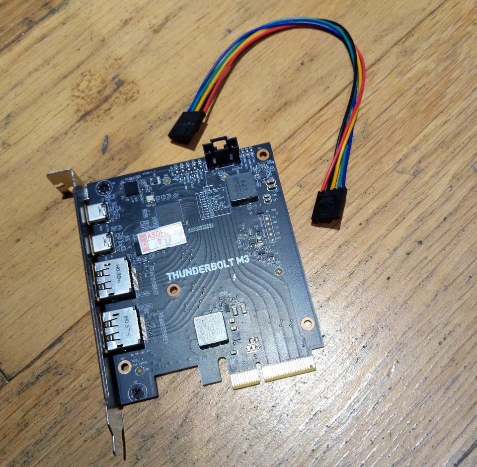 Scheda di espansione MSI Thunderbolt M3 AIC TBT 5 pin - Immagine 3 di 3