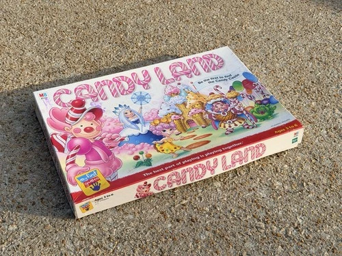 Vintage 2001 Candy Land Board Game Milton Bradley (box Imperfections)