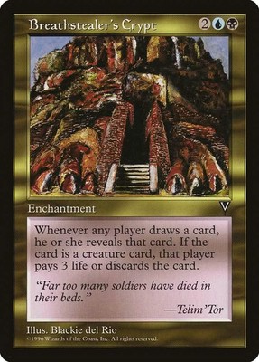 Breathstealer's Crypt [Visions] Lightly Played