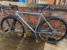 Kinesis Crosslight 5T 54cm MEDIUM Grey Tiagra CX Bike w Hunt Four Seasons Wheels