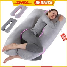 Seitenschläferkissen mit Bezug Lagerungskissen Schwangerschaftskissen Stillkisse