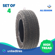 Set Of 4 Used Lt 26570r18 Goodyear Wrangler Enforcer At - 8.5-10.532