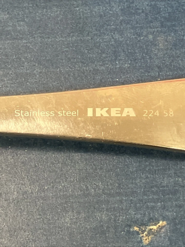 3 garfos para salada IKEA talheres de aço inoxidável SVIT - Imagem 3 de 3