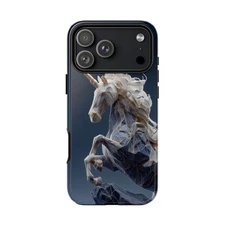 For iPhone / Galaxy / Pixel | Phone Case - Unicorn Abstract Artwork Horse