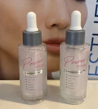 Global Beauty Care X2 Power Serum 6 BENEFITS IN 1 New 1.7 OZ  Free Gift 🎁 