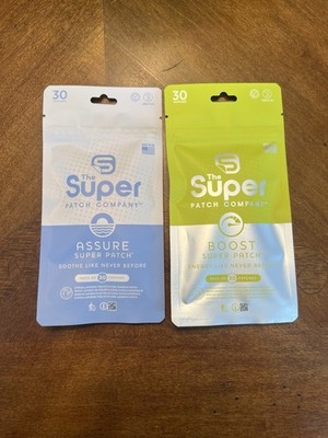 The Super Patch Company:The Assure & Boost Super Patch 2 Pack of 30 Patches