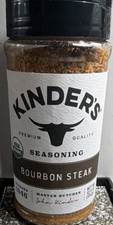Kinder's Bourbon Steak USDA Organic Granulated Meat Seasoning 12.25 oz