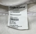 Crate & Barrel Remy Cotton Shag Pillow 12 x 12 Square Pillow Cover — photo 5
