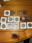 90% Silver Walking Liberty Half Dollars Lot Of 14 Various Dates And Mints