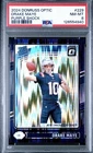 2024 Panini Donruss Optic - Drake Maye #229 Purple Shock Prizm PSA 8