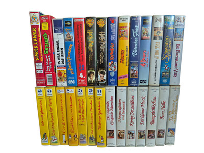 VHS Video Kassetten ''Freie Auswahl'' Turtles, Werner, Alfred, Balu, Harry etc.
