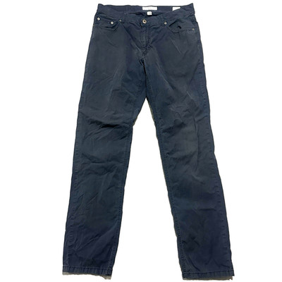 BRAX Cooper Fancy Pants Chino Stretch Regular Fit Navy Blue Men s Size 34x32