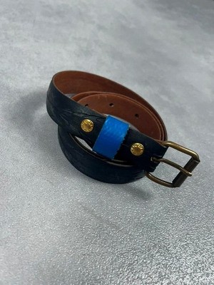 Fahrradreifen Gürtel Vegan Recyclinggummi Schwarz 65cm La vie est belt Made i