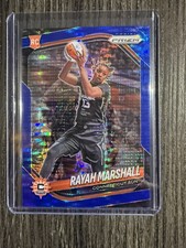 2025 Panini Prizm WNBA Rayah Marshall #47 Blue Pulsar /199 Sun Rookie Card