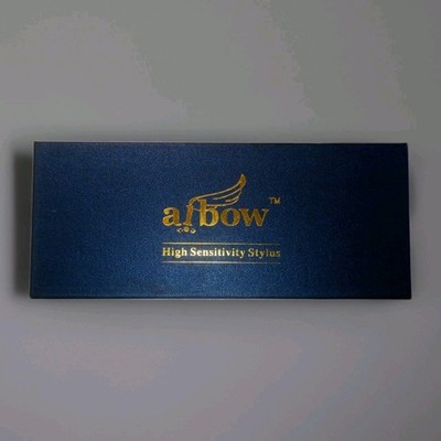 New Aibow High Sensitivity Stylus Pens Capacitive Set Of 2 With Box Silver Black
