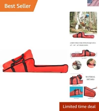 16” Chainsaw Carry Case - Waterproof Oxford Fabric for Safe and Secure Transport