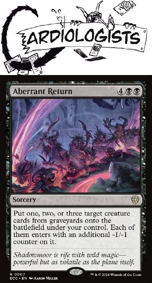 Aberrant Return | Magic the Gathering | Lorwyn Eclipsed Commander | NM