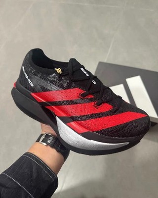 adidas Adizero Prime X3 Strung Amg Core Black Lucid Red KJ6946