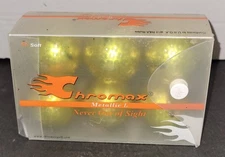 Chromax Metallic 1x High Visibility 6-Pack Gold / Yellow Golf Balls * New in Box
