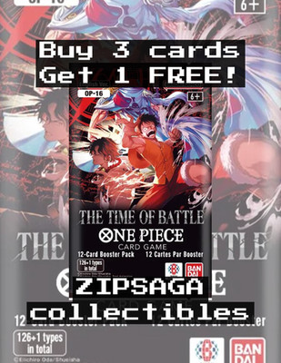One Piece TCG: The Time of Battle (OP16) CHOOSE YOUR CARD! ALL NM