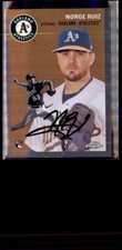Topps Chrome Norge Ruiz Athletics 101 Rookie Platinum