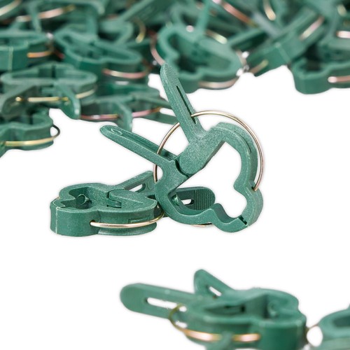 50/200PCS Pflanzenclips Pflanzenklammern Blumenklammern Rankhilfe Klammern Clip - Bild 6 von 11