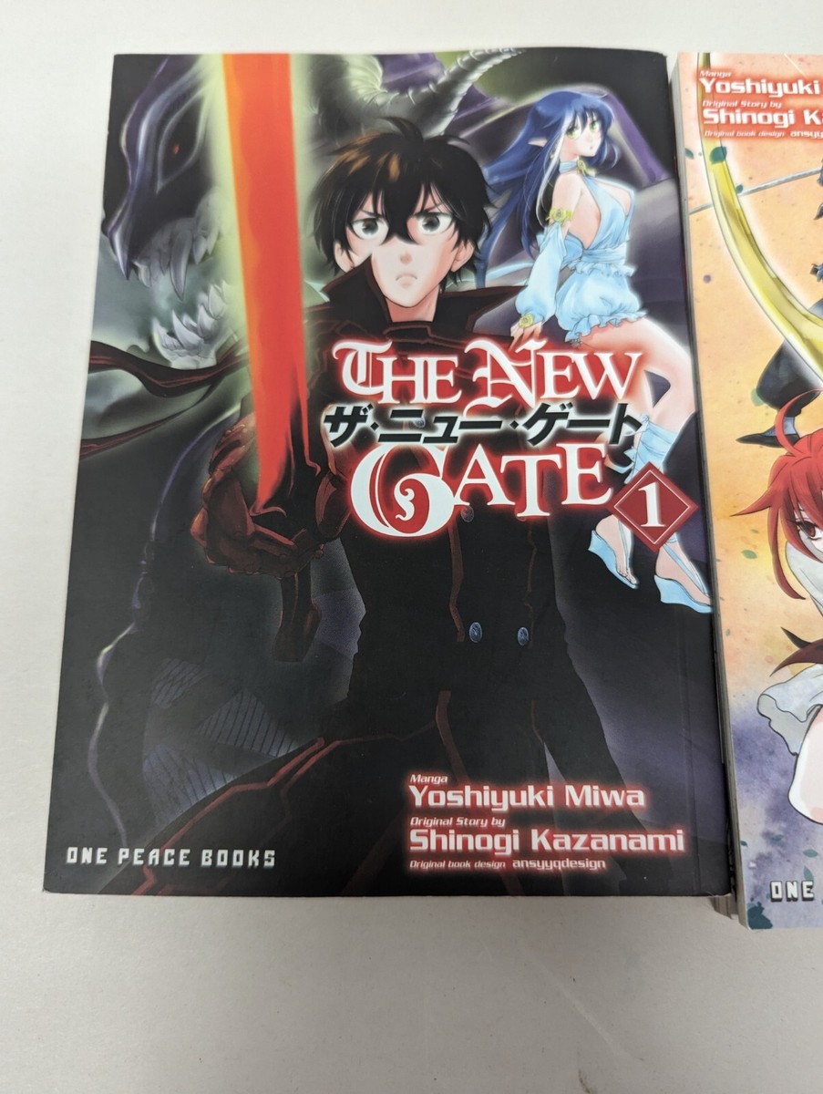 Shinogi Kazanami Yoshiyuki Miwa The New Gate Volume 1 &4