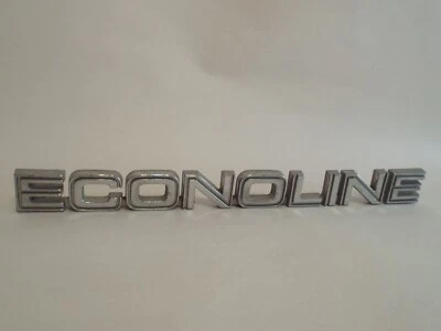Econoline Emblem 1982 1983 1984 1985 1986 1987 1988 Ford Van E150 E250 E350 82 C - Image 1 of 4