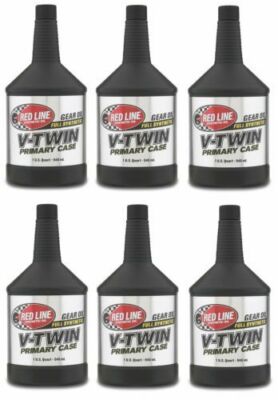 Red Line 42904 V-Twin Primary Oil - 6 Pack with Funnel