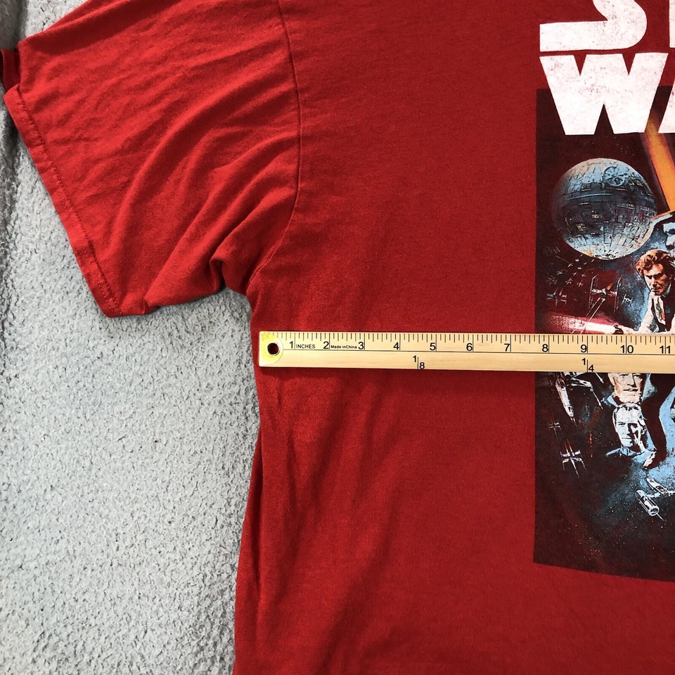 Мужская футболка Star Wars 5X красный логотип с надписью  - Изображение 2 из 4