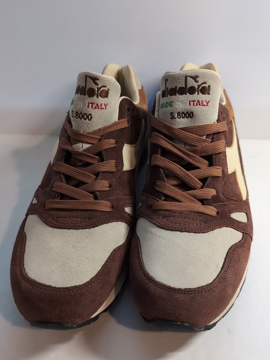 diadora ディアドラ S8000 OG MADE IN ITALY Diadora S8000 Made in Italy Brown Mushroom Cream Leather
