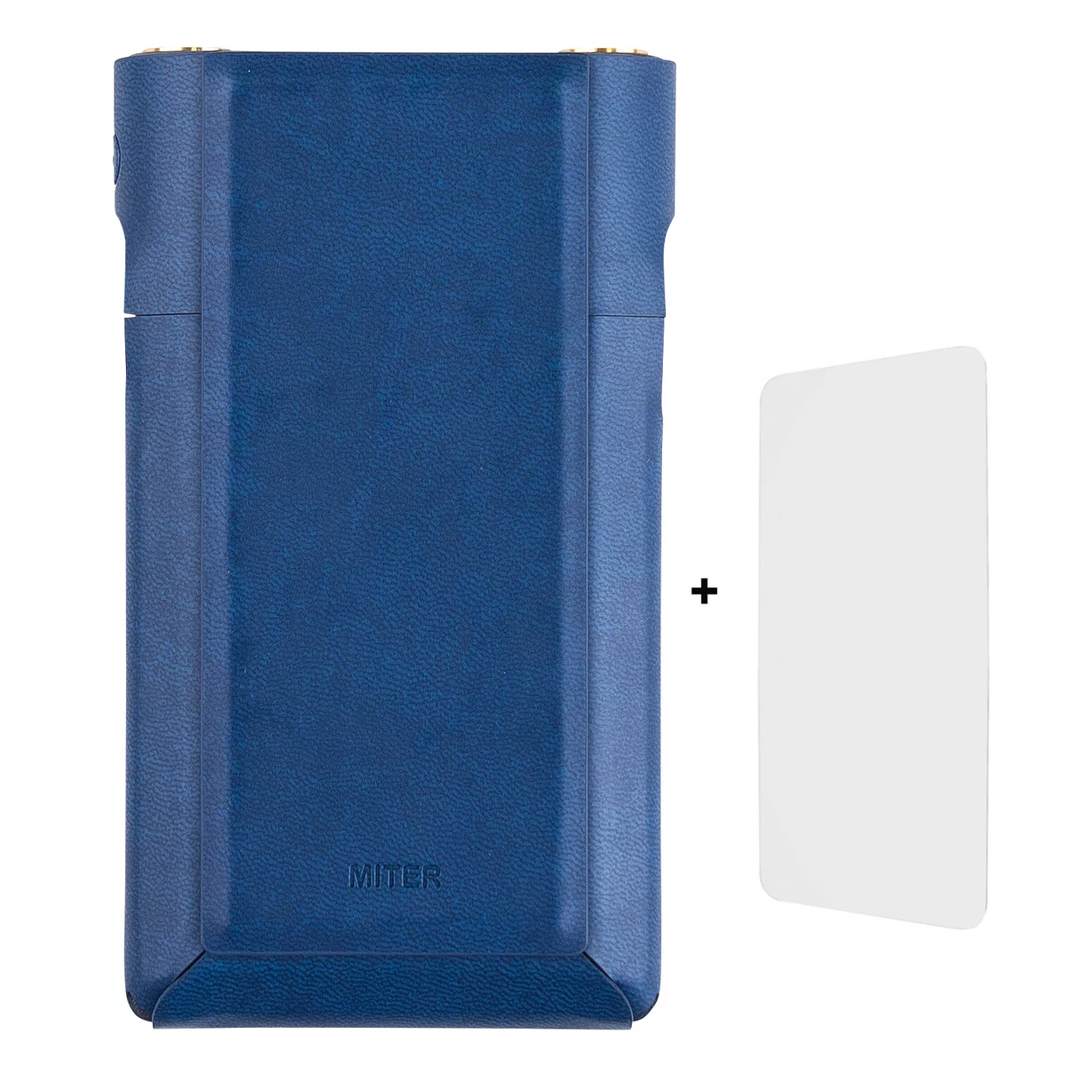 For Sony NW-WM1AM2 NW-WM1ZM2 MITER Hand made Leather Case Cover Screen  Protector