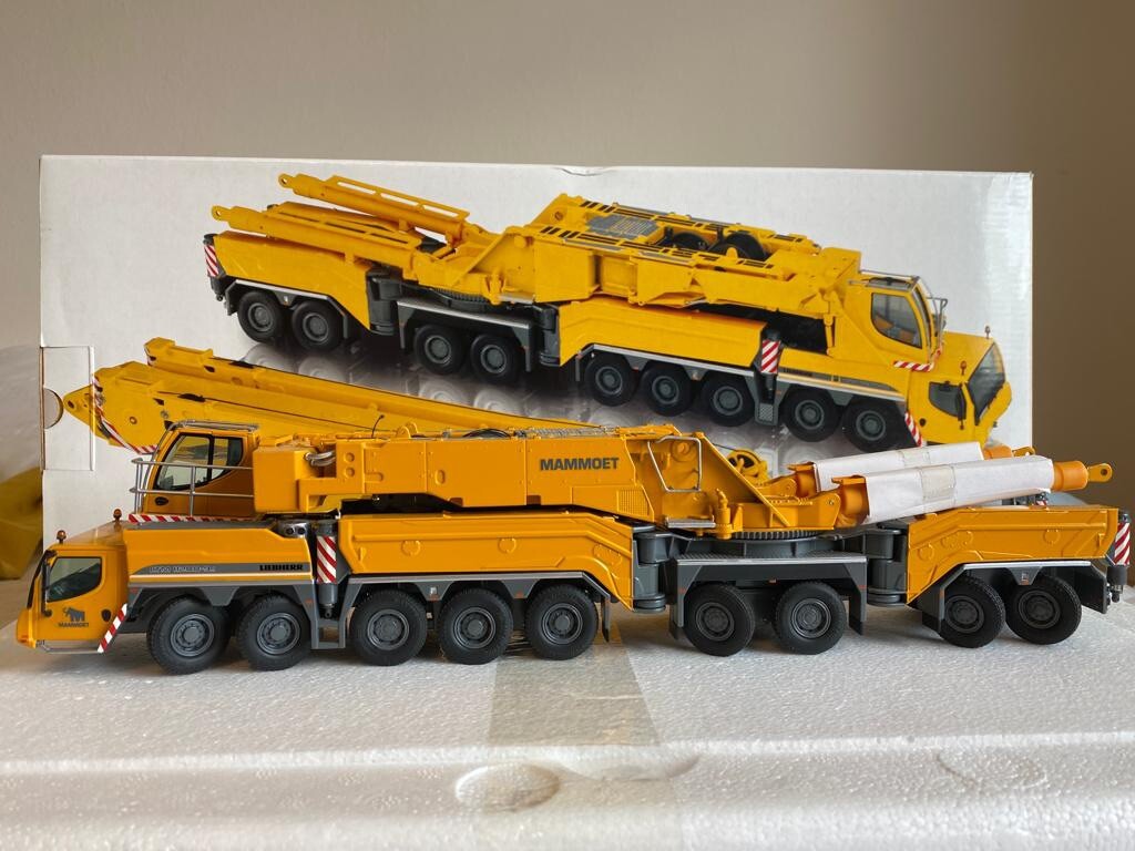 自動車 LIEBHERR  1/50  LTM11200-9.1MAMMOET NZG Liebherr Giant Crane LTM11200-9.1 Best Gift Boy/man 1/50