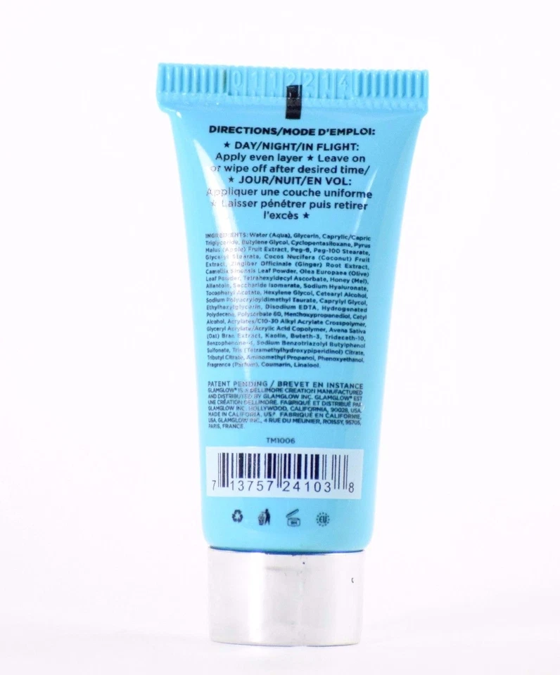 GLAMGLOW ~ THIRSTYMUD Hydrating Treatment ~ Travel-Size Tube ~ 0.5 oz / 15 g - Image 3 of 3