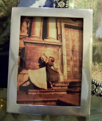 SUPERB MEDIUM SIZED DECO STERLING PICTURE PHOTO