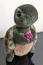 Vintage 1987 Gund Plush Turtle Vtg 8  Green
