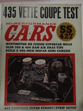 BACK ISSUE HI-PERFORMANCE CARS MAGAZINE MAY 1968, DICK LANDY, FREMONT, GURNEY