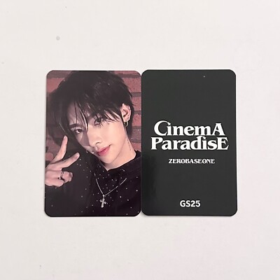 ZEROBASEONE] Cinema Paradise / GS25 Lucky Draw Photocard PC ZB1 | eBay