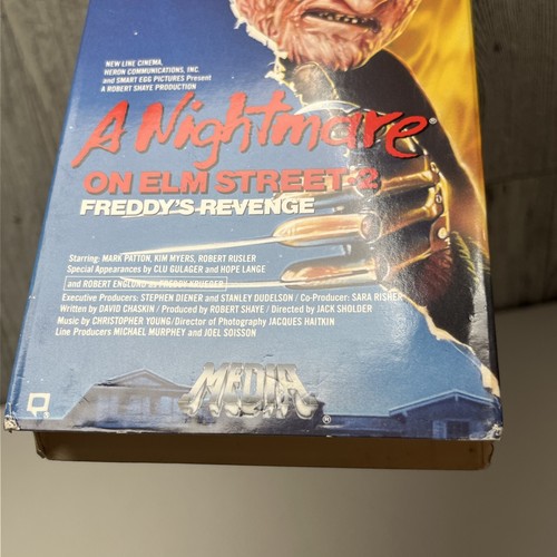 Nightmare On Elm Street 2: Freddy’s Revenge VHS 1986 Horror - Picture 19 of 24