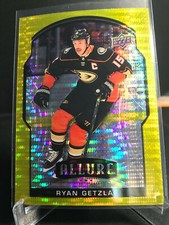 2020-21 UPPER DECK ALLURE HOCKEY YELLOW TAXI PARALLEL RYAN GETZLAF Card #59