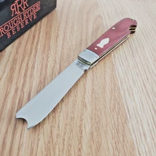 Rough Ryder Reserve One Arm Folding Knife 3" D2 Tool Steel Blade Micarta Handle