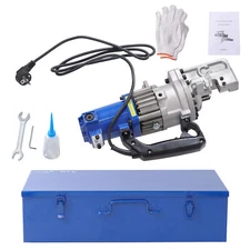 Portable Electric Rebar Cutter RC-20, 3/20''-3/4'' Range, 220V/110V Dual Voltage