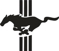 Mustang Ford Running Horse Vinyl Decal Window Sticker Mustang Ford Running Horse Vinyl Decal Window Sticker