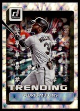 2022 Donruss Trending Silver Cedric Mullins 140/349 Baltimore Orioles #T-4