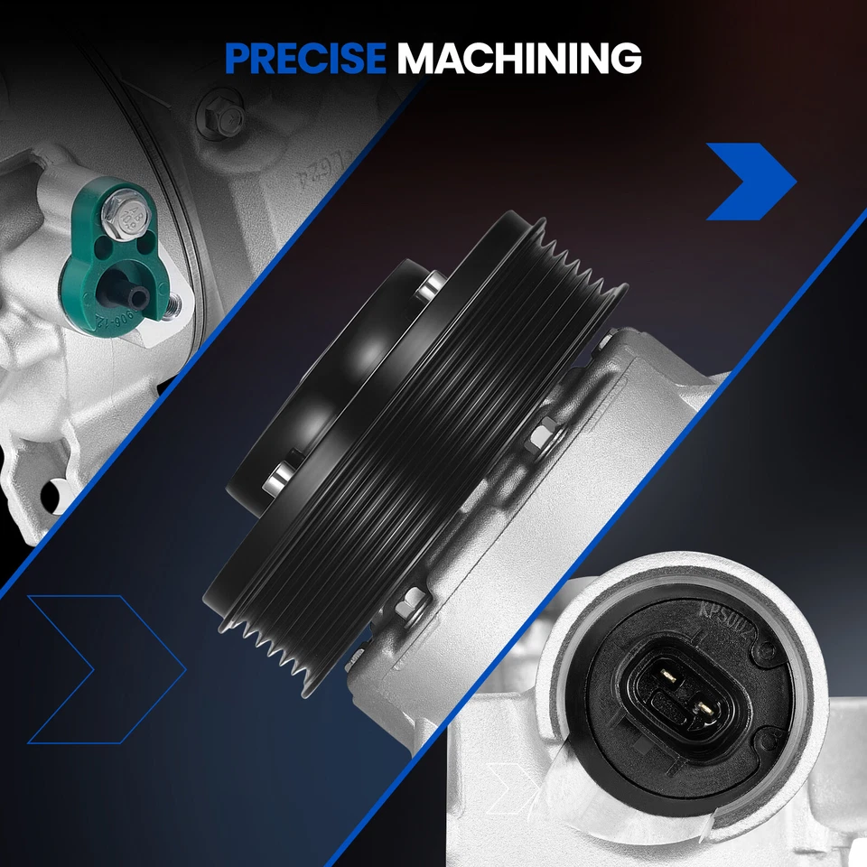 NEW AC COMPRESSOR A/C FITS TOYOTA COROLLA 1.8 2009-2010 SCION XD 1.8L 2008-2014 - Imagem 4 de 4