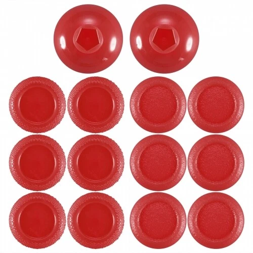 Xbox one PS4 Swappable Thumbsticks - Changable Custom Height Grips - Red - Image 2 of 4