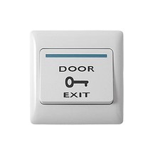 Lockmaster LM147 Electronic Door Exit Push Strike Button Panel Gates Automatic