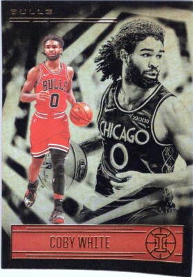 2020-21 Panini Illusions #86 Coby White Chicago Bulls