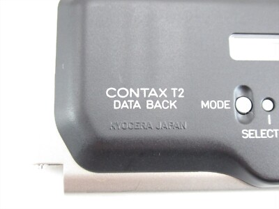 NEAR MINT】Contax T2 Data Back CX-T2 for Contax T2 film